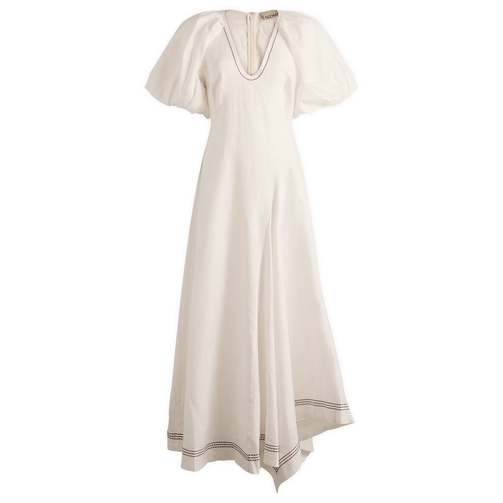 ALÉMAIS Magnolia Midi Dress White | END. (JP)