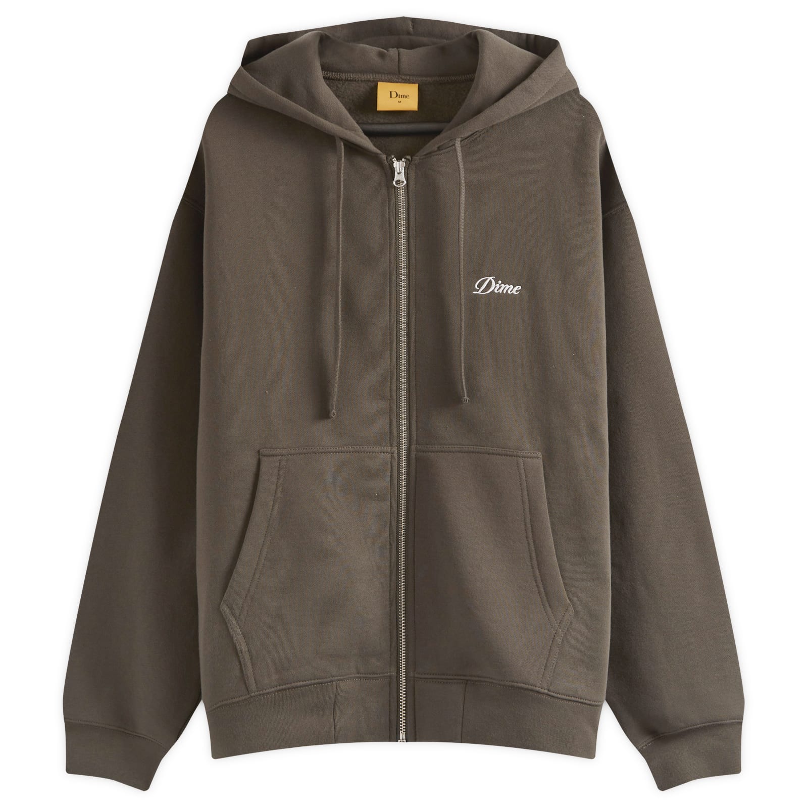 【関税込み】Dime ブラック Cursive Small Logo ジップフーディ Dime Cursive Small Logo Zip Hoodie (Black) DIMESP2417BLK