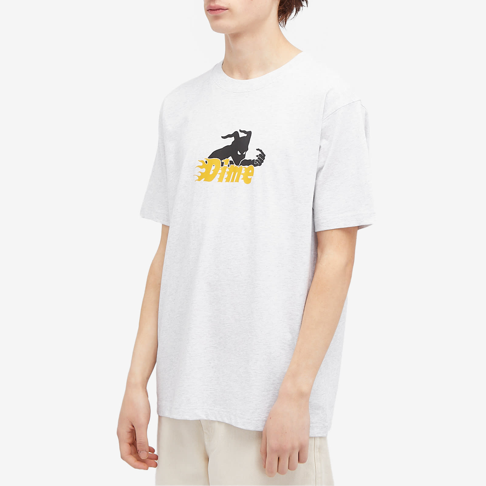 【DIME】Final T-Shirt / Ash Dime Men's Final T-Shirt Ash - Curated Menswear