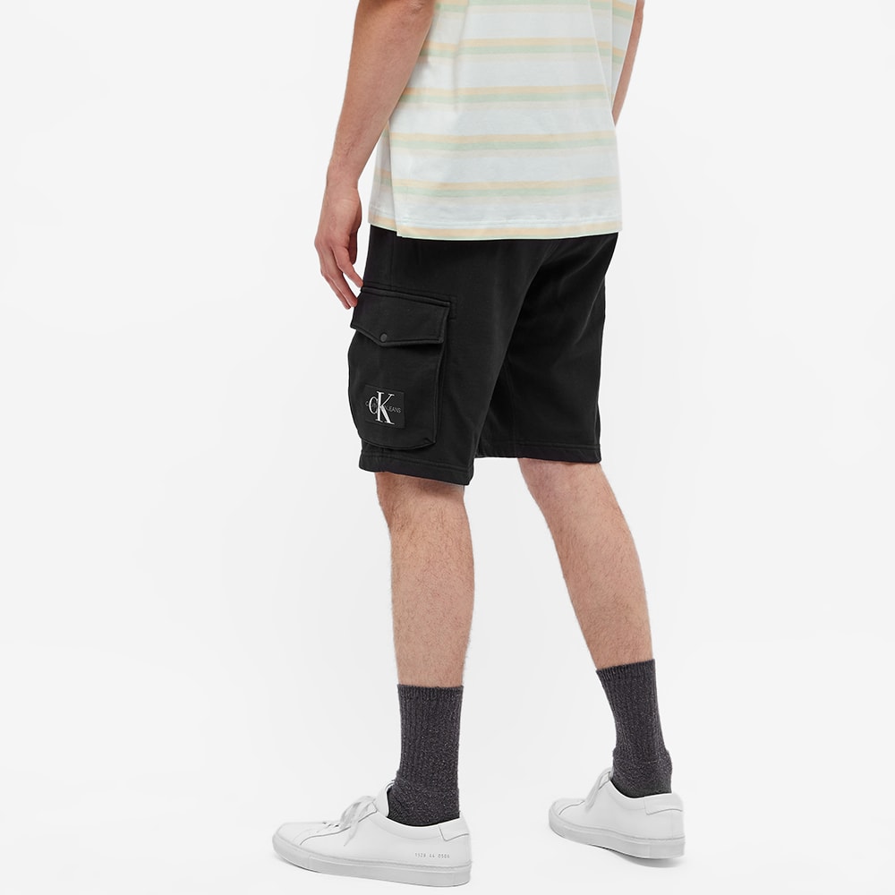 Calvin Klein Monogram Badge Jersey Short Black | END. (Global)