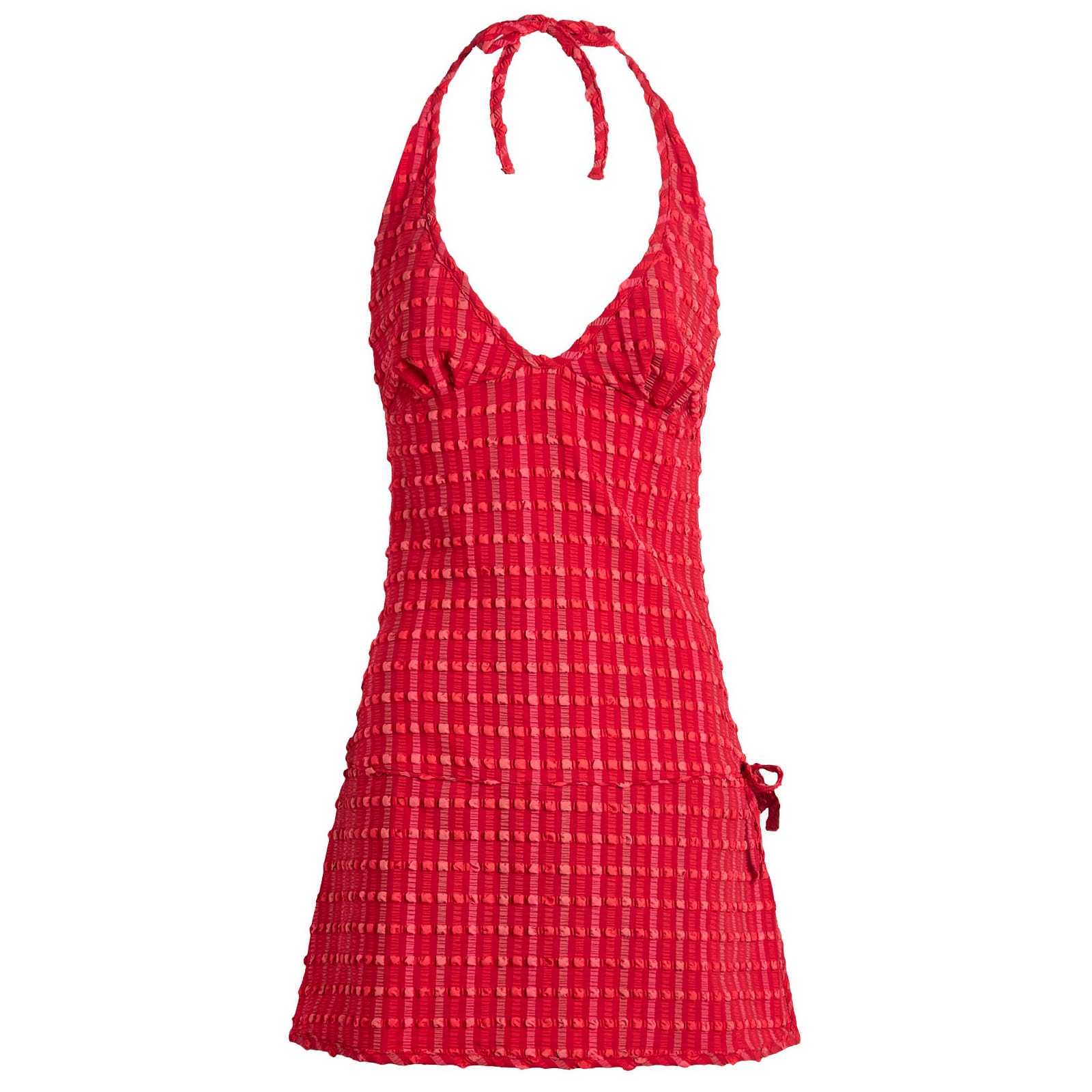 ワンピース Peachy Den Cindy Halter Skort Dress The Cindy Halter Skort Dress, Opal – Peachy Den