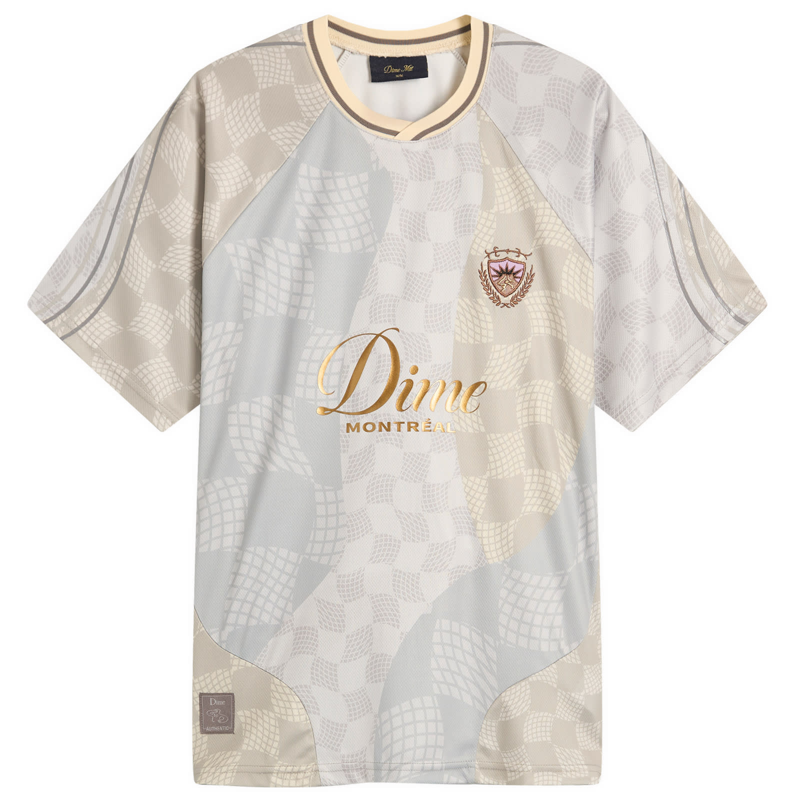 Dime Men’s Checkered Home Jersey Cream