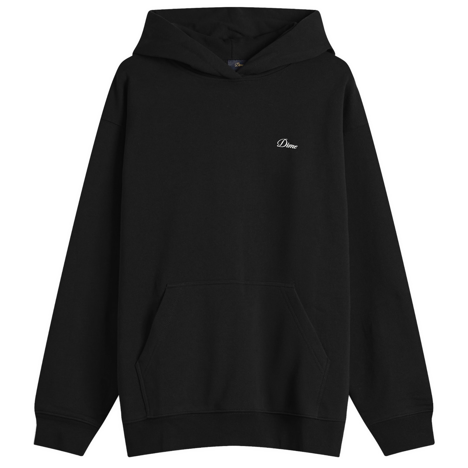 Dime Cursive Small Logo Hoodie Black | END. (TW)