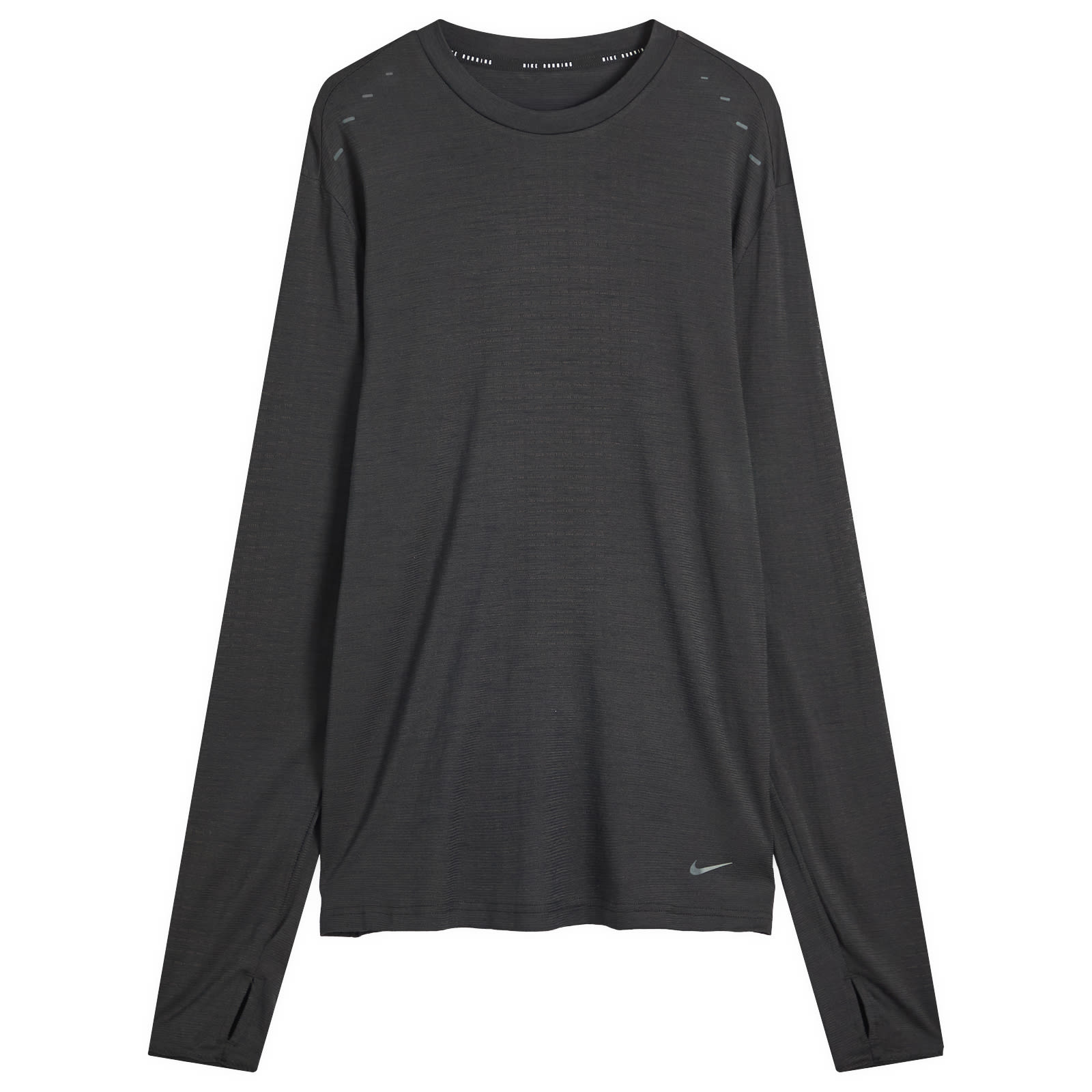 nike wool running top