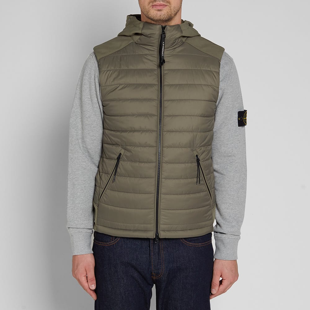 cp company hooded gilet