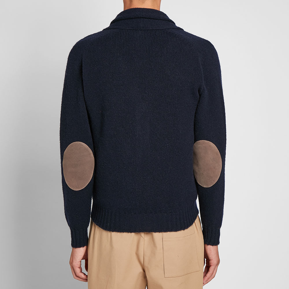 cardigan with leather elbow patches near me without