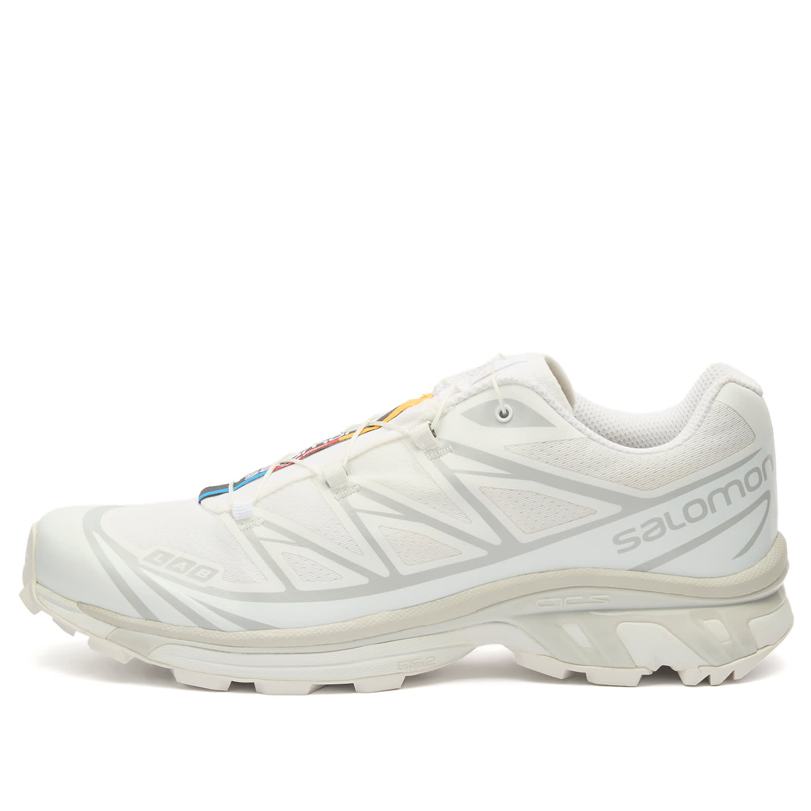 Salomon XT-6 White & Lunar Rock | END. (US)
