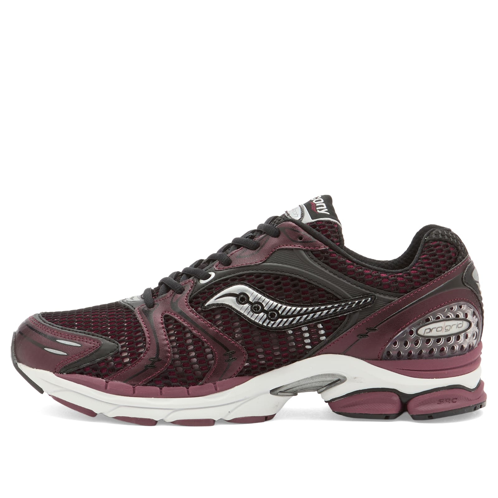Saucony Men's Maroon/Black Progrid Triumph 4 Sneaker