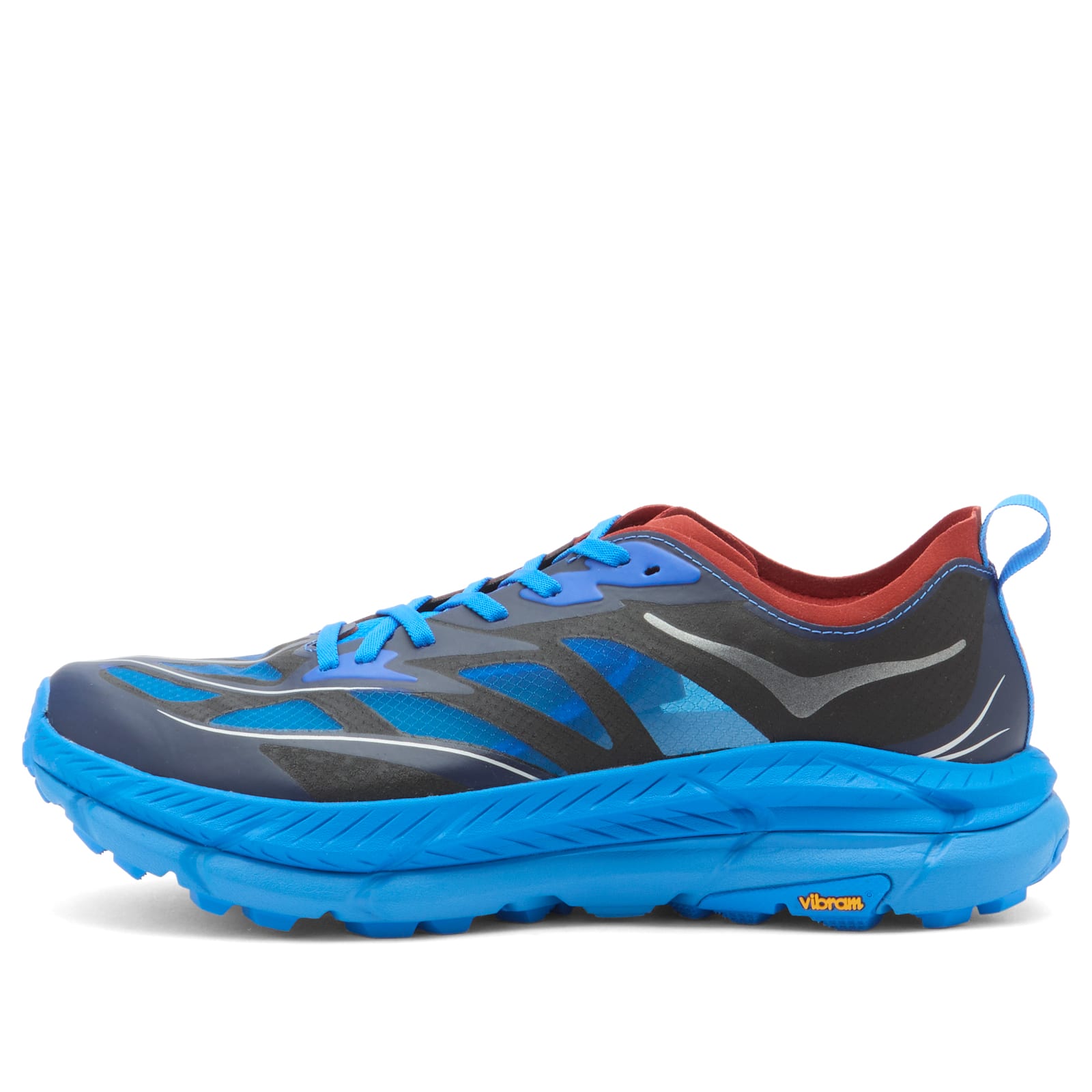 Hoka One One Unisex Electric Cobalt/Dry Chili U Mafate Speed 4 Lite Sneaker