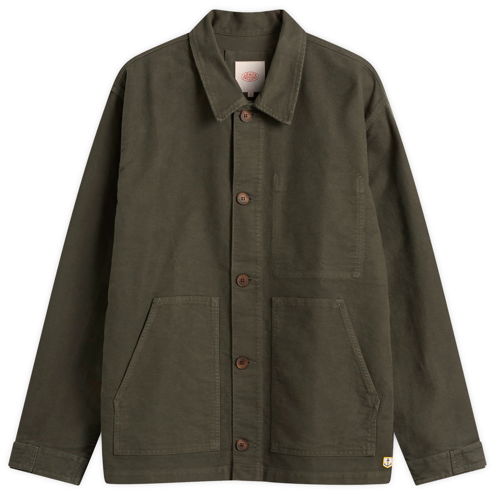 Armor-Lux Men’s Fisherman Chore Jacket Chimera