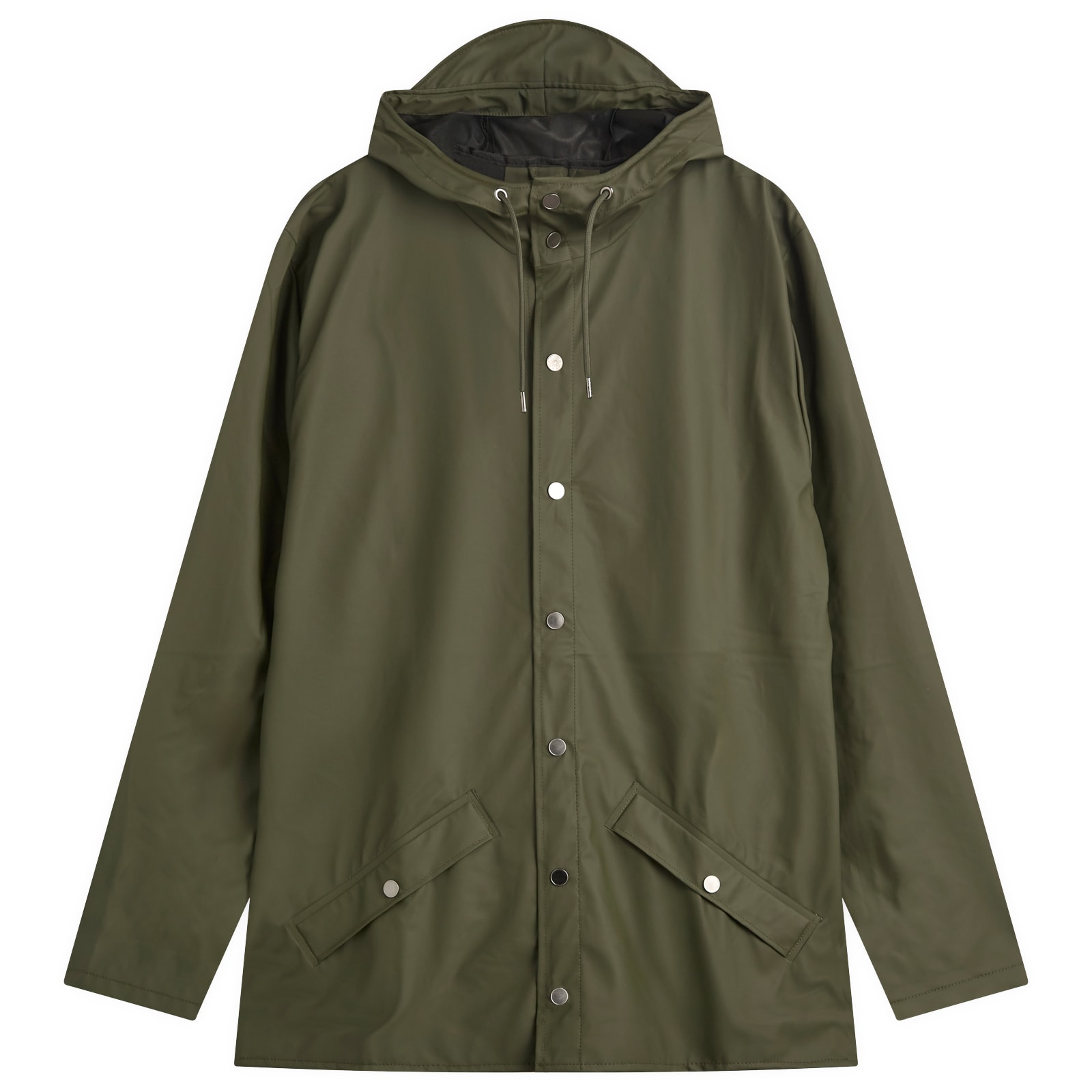 Rains Unisex Green Classic Jacket