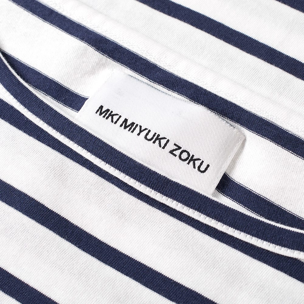 MKI Breton Tee White & Navy | END. (UK)