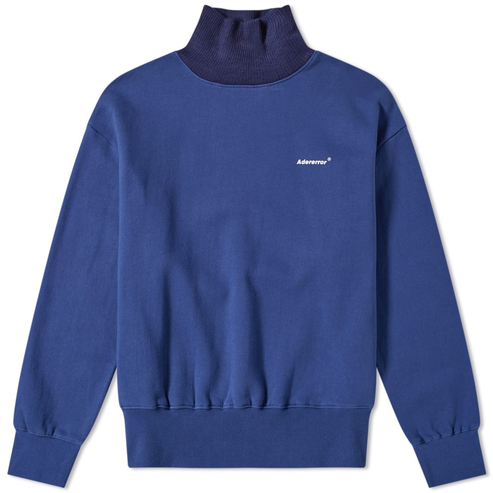 ADER ERROR TURTLE NECK LOGO SWEAT