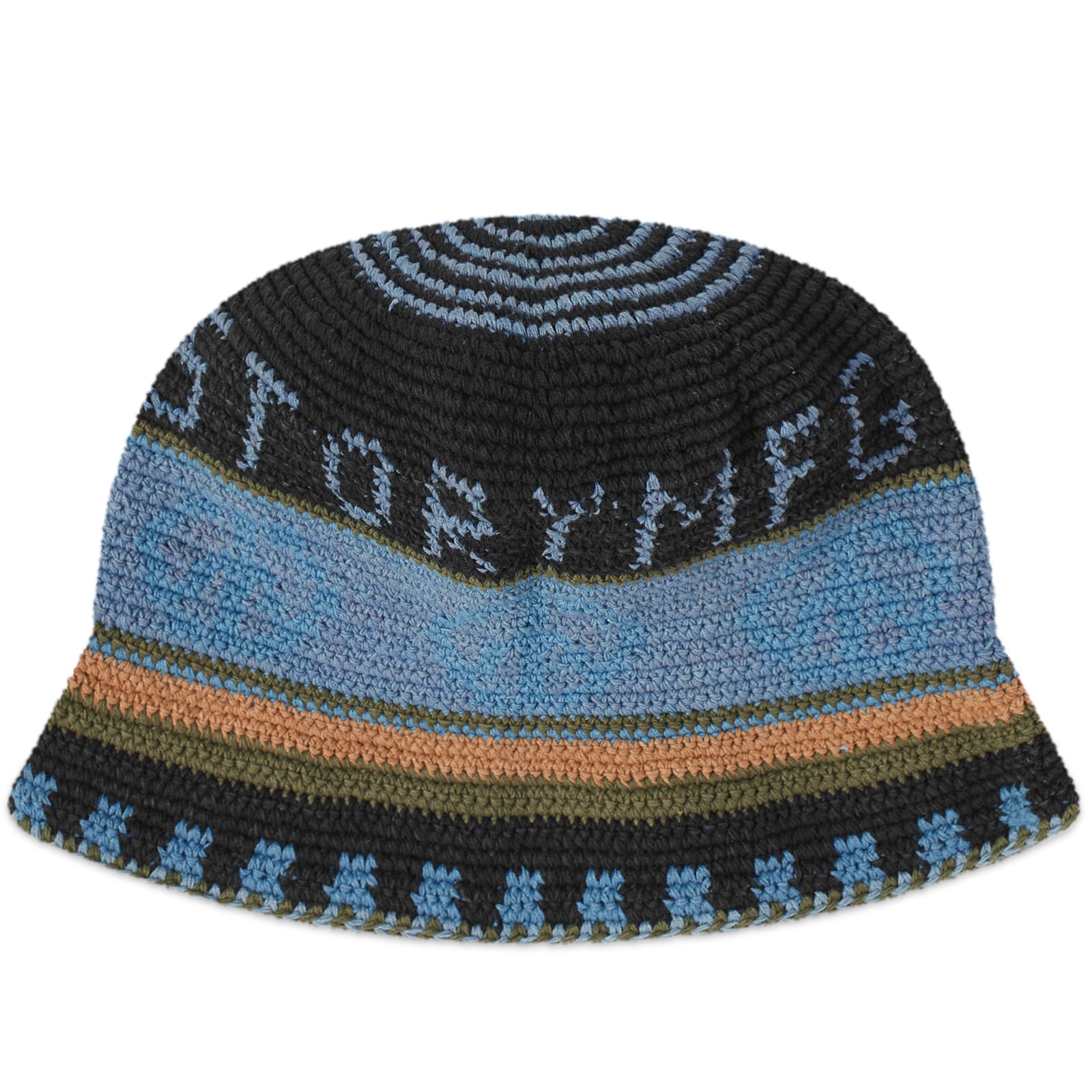 Story mfg．　BREW HAT クロシェハット ブラウン×ブラック Story mfg． BREW HAT クロシェハット ブラウン×ブラック STORY