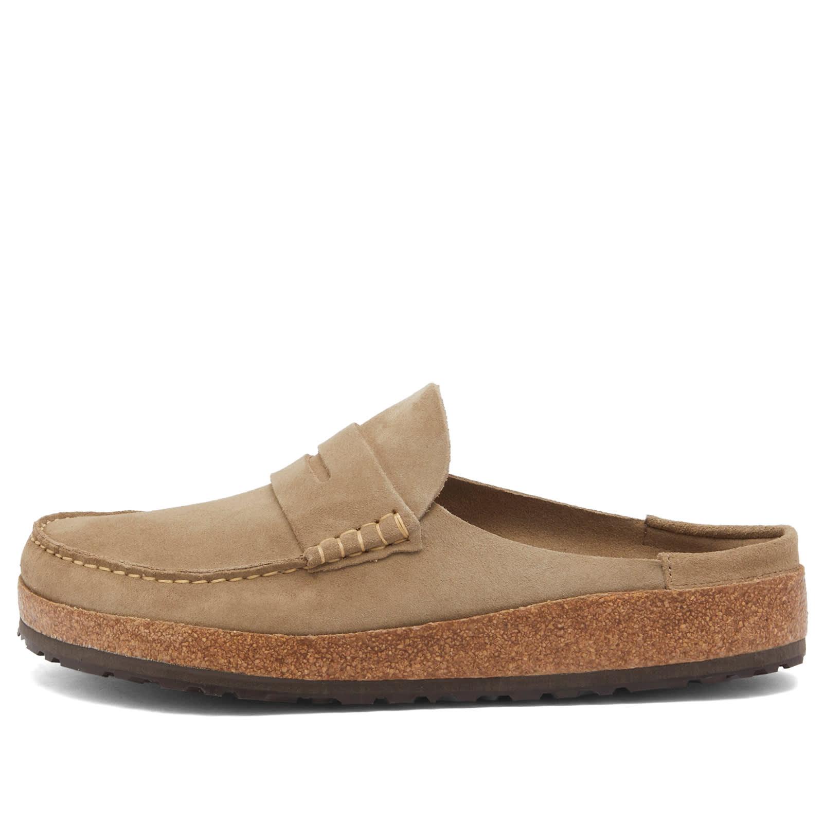 Birkenstock Naples Mule Taupe Suede | END. (SG)