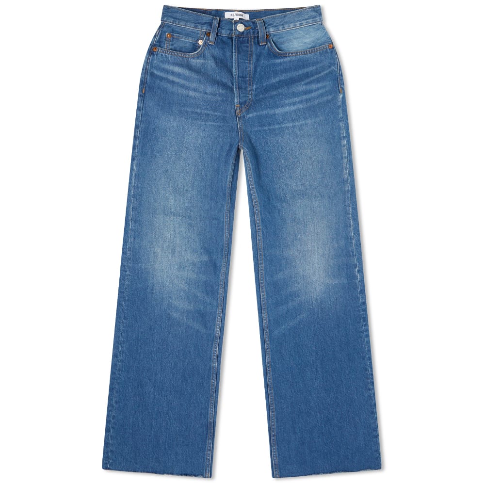 RE/DONE 70s Ultra High Rise Wide Leg 