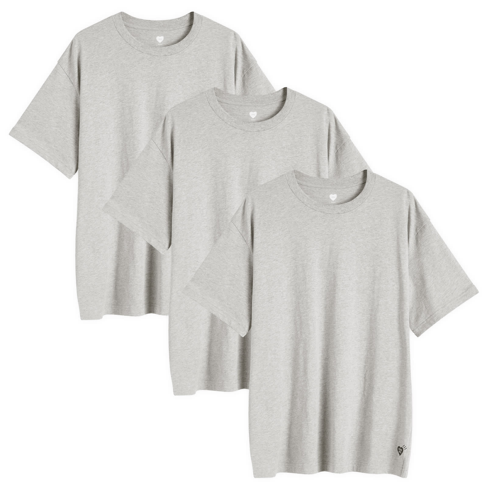 Human Made 3-pack t-shirt set Grey | END. (AR)