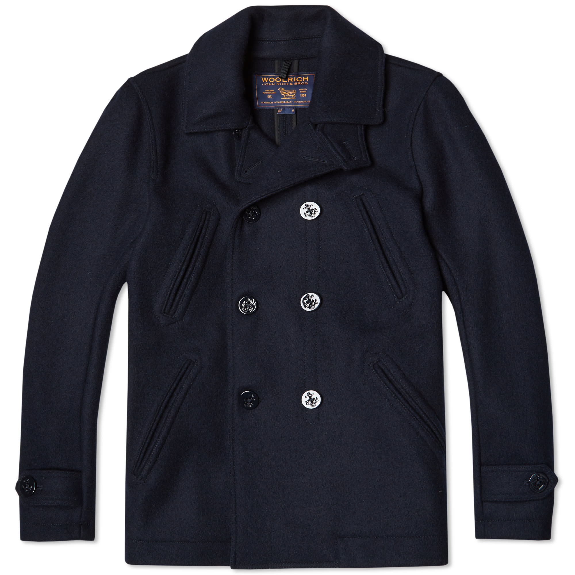 woolrich peacoat