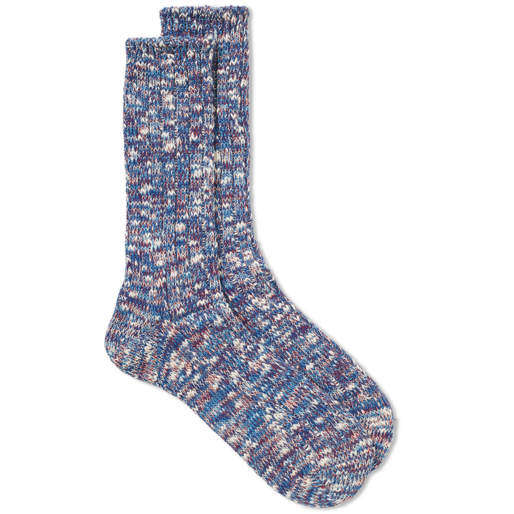 Anonymous Ism Slub Mix Crew Socks
