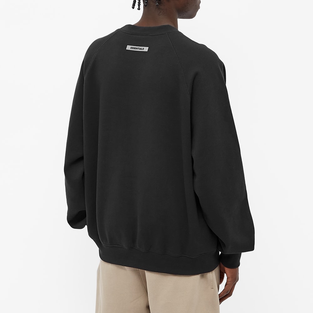 Fear of god essentials front logo crew sweat Clearance