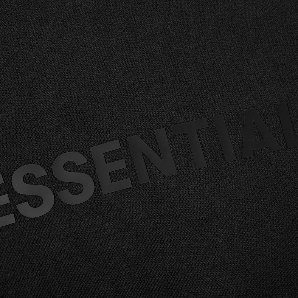 fear of god essentials front logo popover hoody