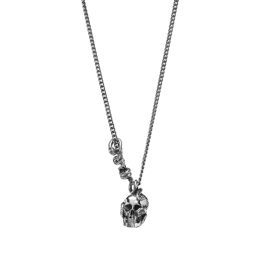Alexander McQueen ◆ Snake Medal Pendant Necklace Alexander McQueen Gold Snake Medallion Coin Necklace