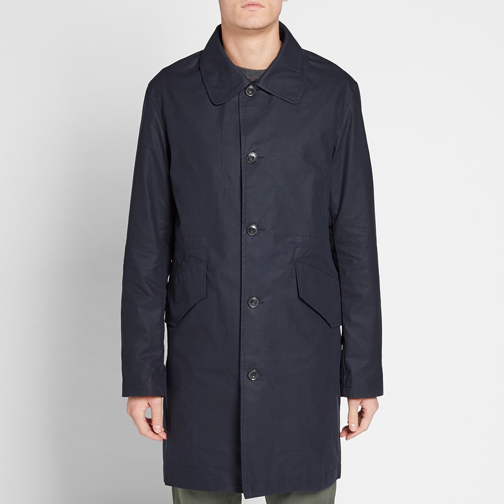 Albam Waterproof Shop Coat Navy | END.