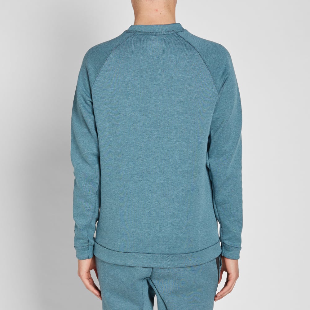 Nike Tech Fleece Plain Crew Smokey Blue Heather | END. (US)