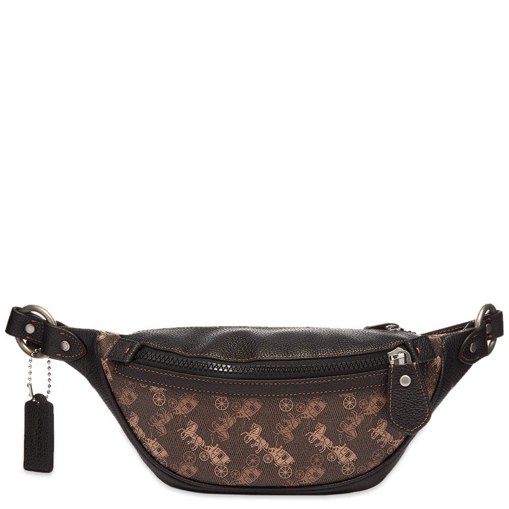 Coach Rivington Horse & Carriage Waist Bag Black & Brown | END.