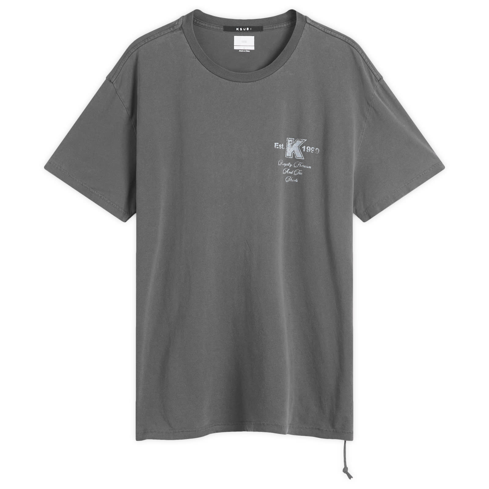 KSUBI ★ playoff ekcess jet black 半袖 プリント Tシャツ KSUBI】デジタルプリントTシャツ☆playoff ekcess jet black