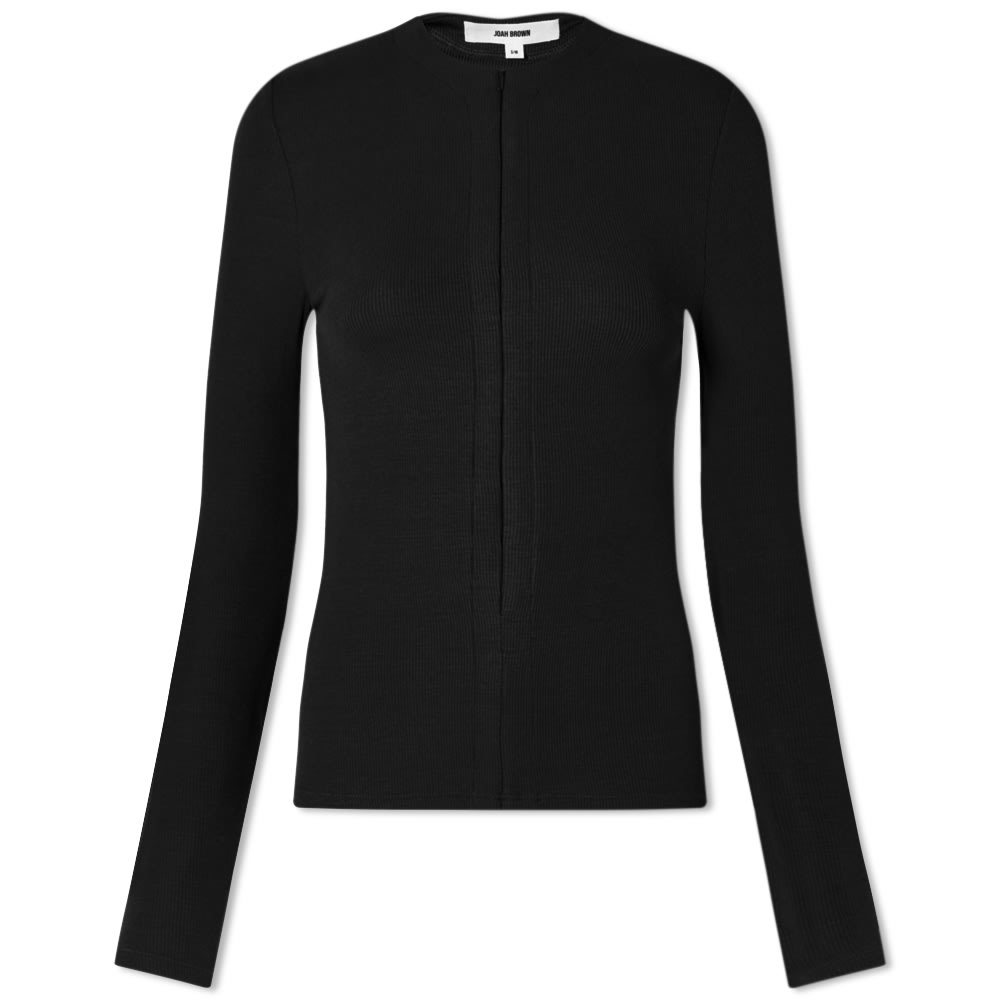 IGENJUN Women's Shirt Sz Small V-Neck Long Sleeve Button Down Black