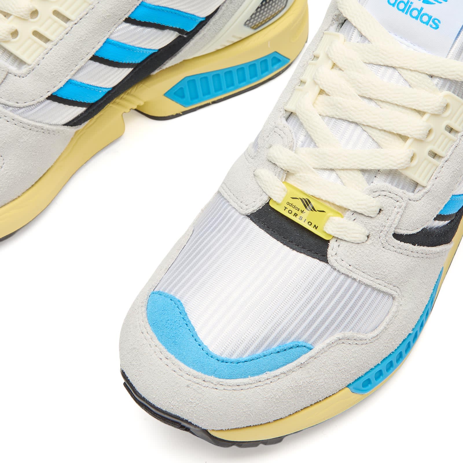 Adidas Men's Zx 8000 Mig Sneaker Ftwr White/Lucid Aquamarine