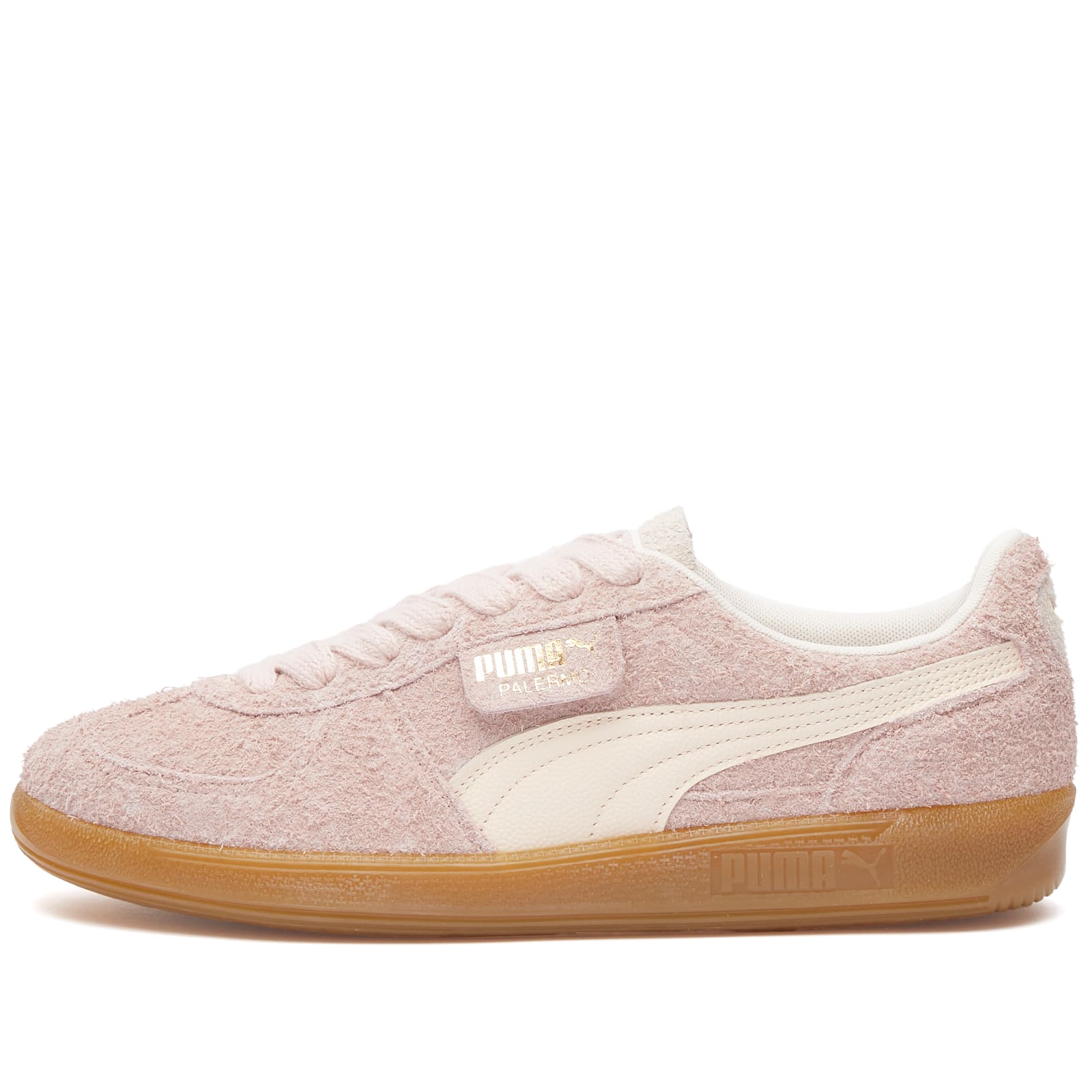 ★Puma Palermo Hairy Rose Quartz Rosebay★ Puma Palermo Hairy Sneakers in Rose Quartz/Rosebay Puma
