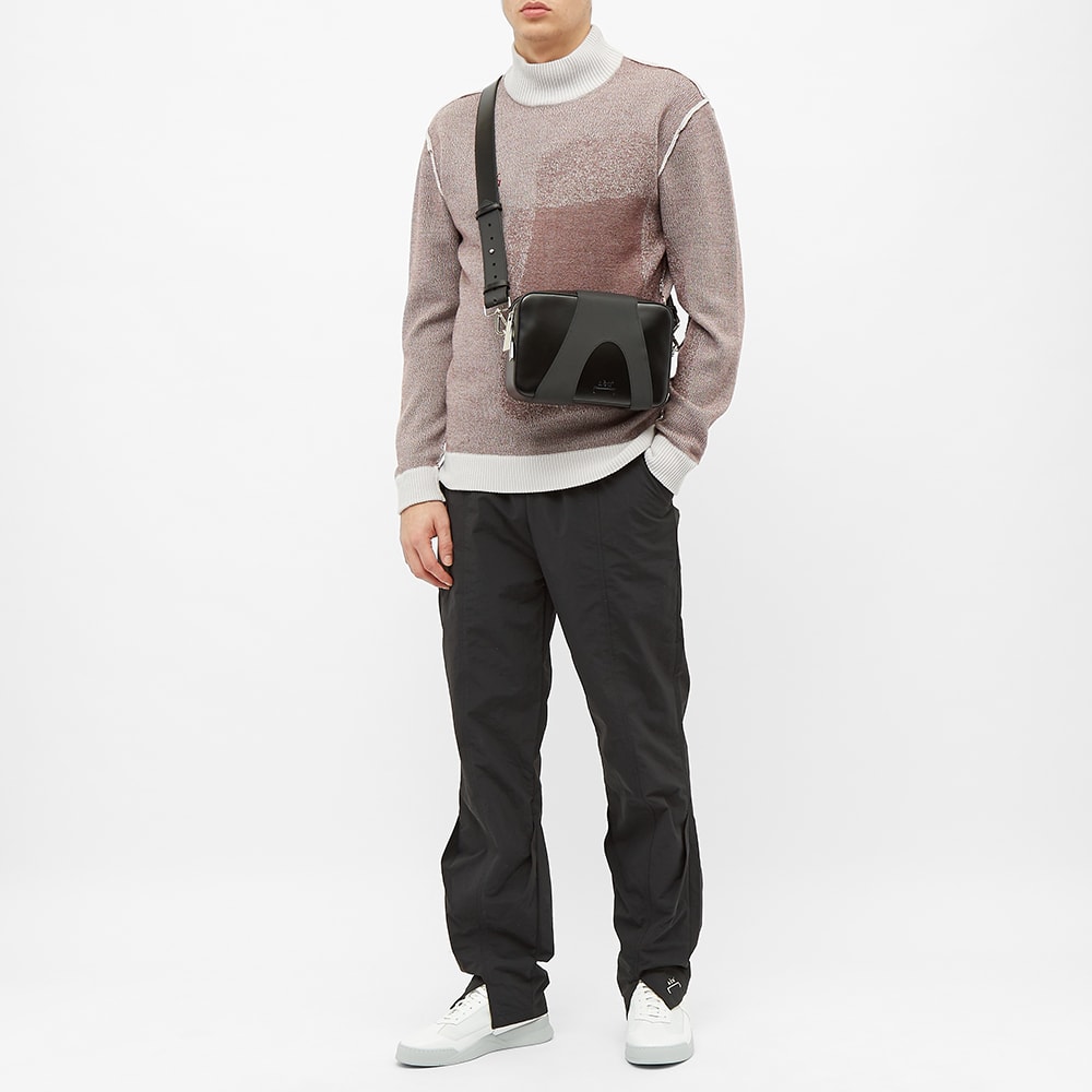 ACOLDWALL* Leather Cross Body Bag Black END. (Global)