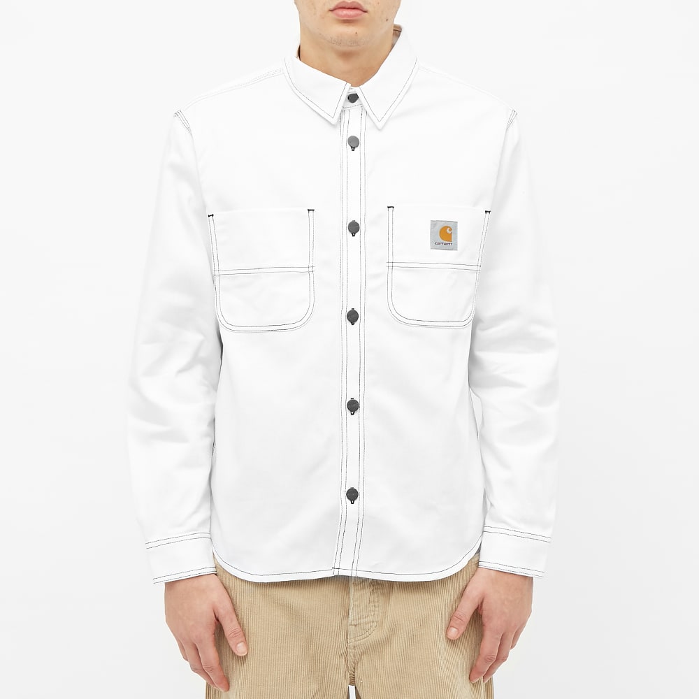 Carhartt WIP Chalk Shirt Jacket White END. (SG)