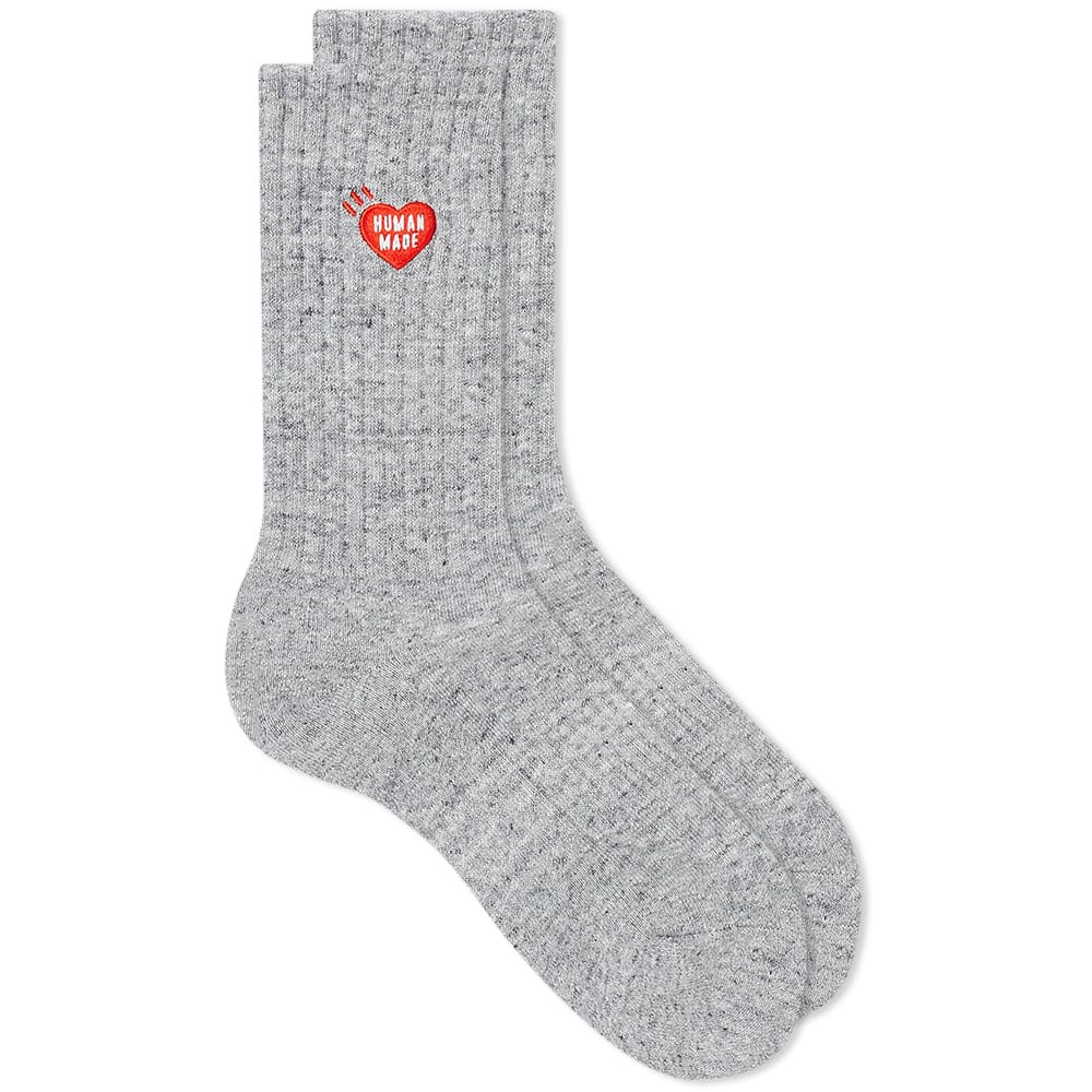 Human Made Pile Sock Grey END.