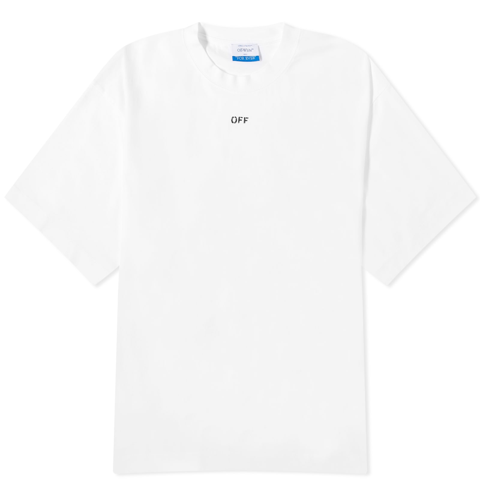 Off-White Men's Stamp Skate T-Shirt White/Black - Curated