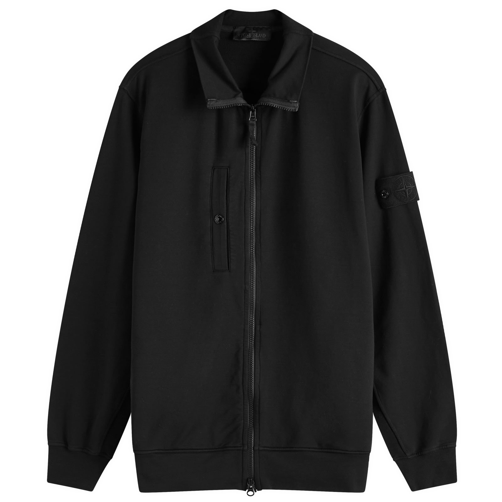 STONE ｜HOOD/ZIP-UP (612F3 Ghost Piece Organic Cot Stone Island - Felpa Ghost Piece Zip Up Hoodie | HBX