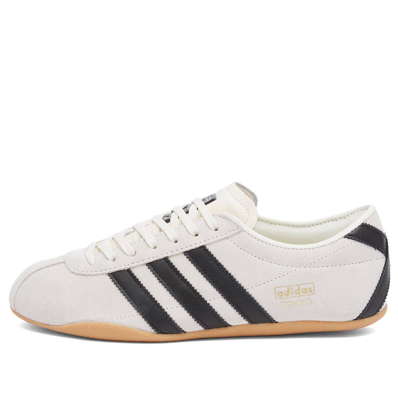 Adidas Tokyo W Sneaker Off White, Black & Gold Met. | END. (US)