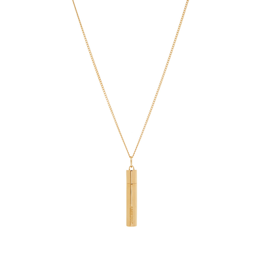 Ambush Pill Case Necklace Gold END. (AU)
