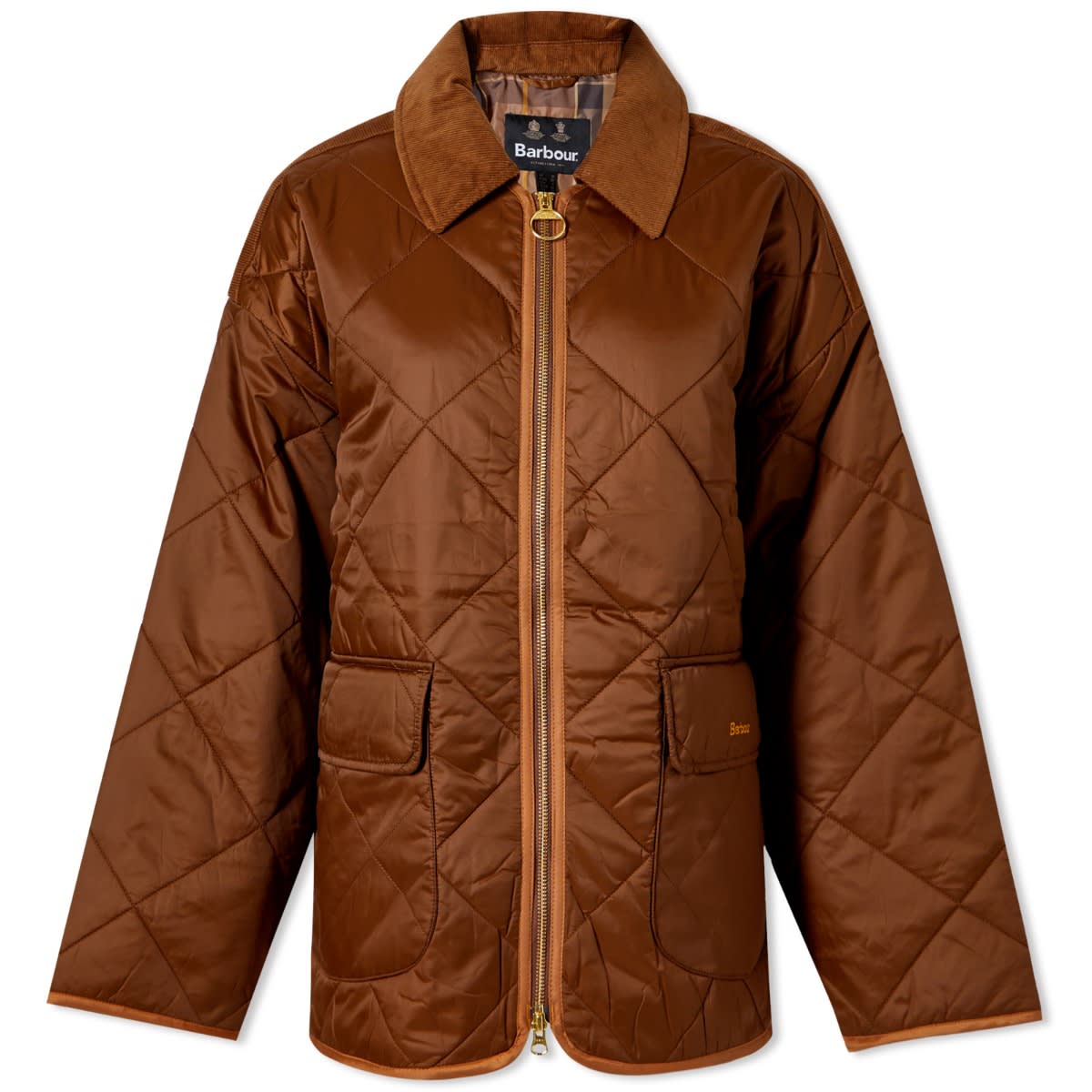 Barbour Ryhope Quilted Jacket Warm Tan & Muted END. (US)
