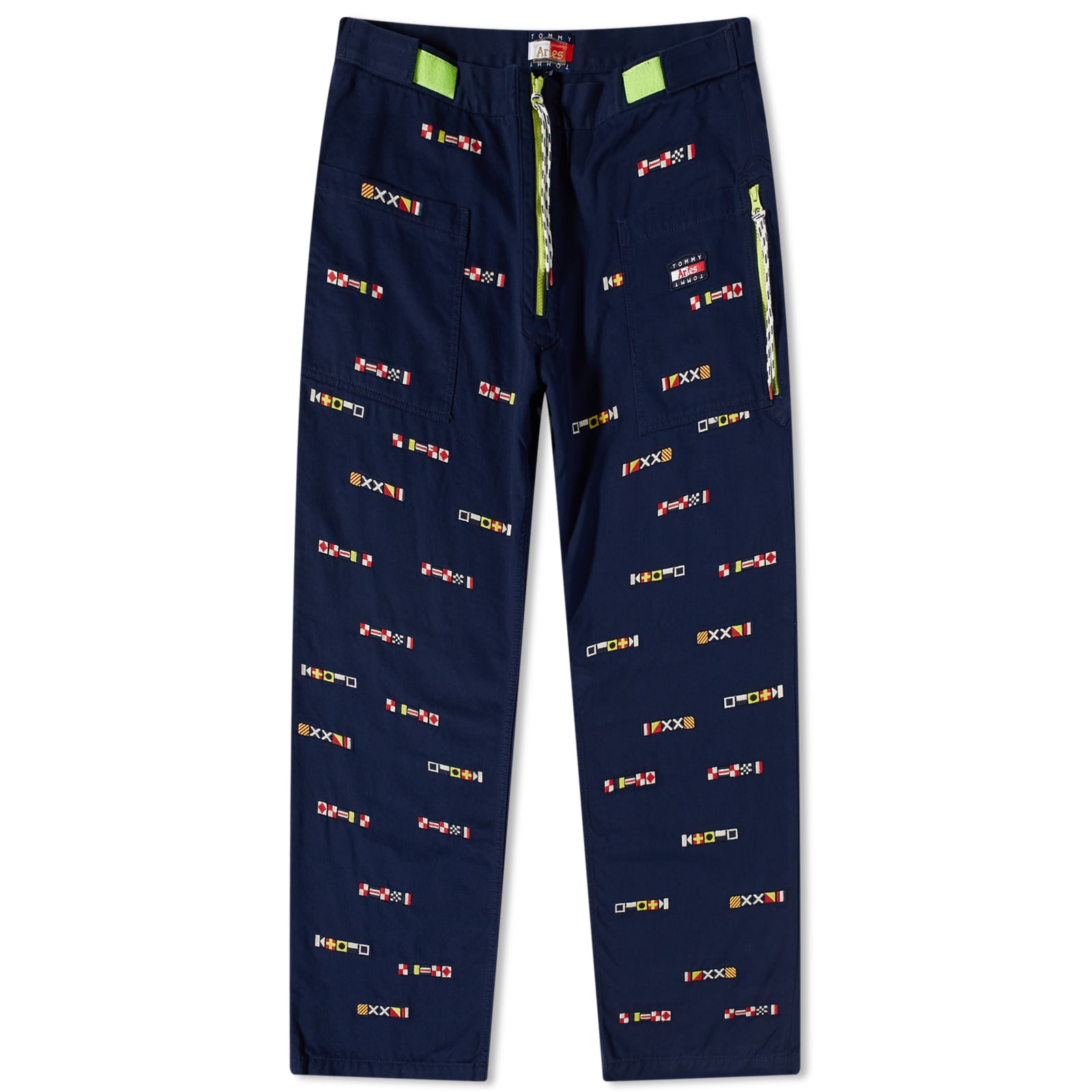 Tommy Jeans x Aries Multi Flags Chino Desert Sky END.