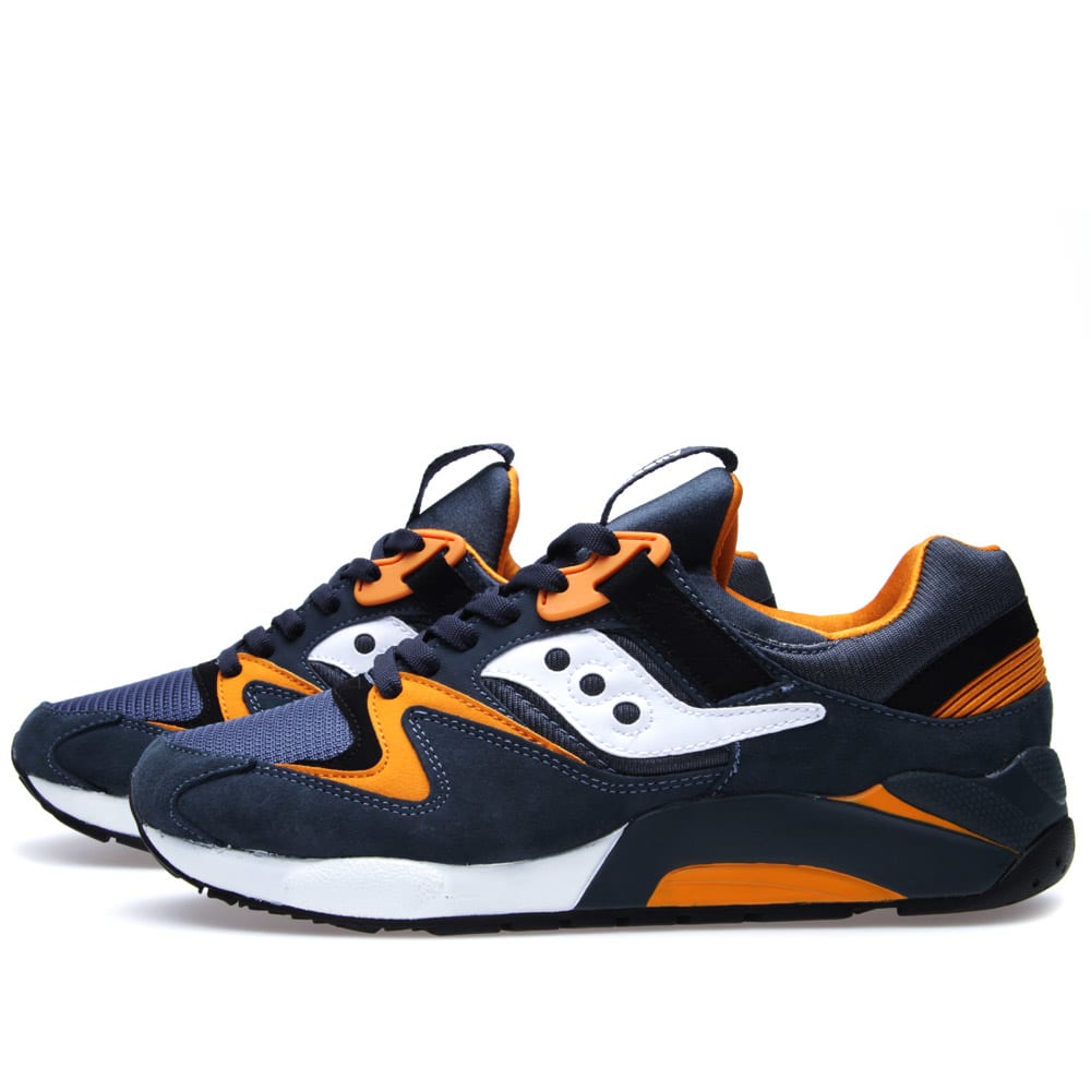 saucony grid 9000 orange
