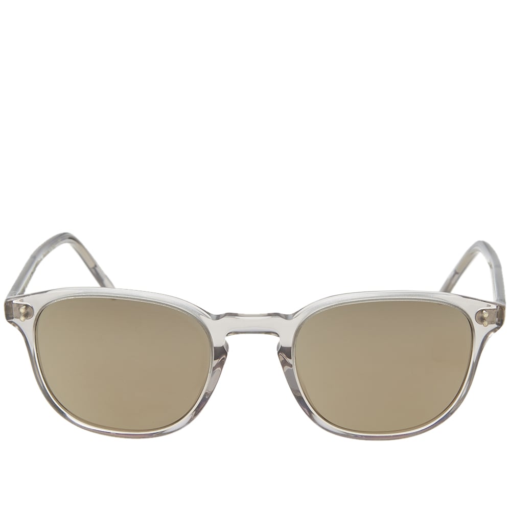 Oliver Peoples Fairmont Sunglasses Workman Grey & Grey Goldtone | END.