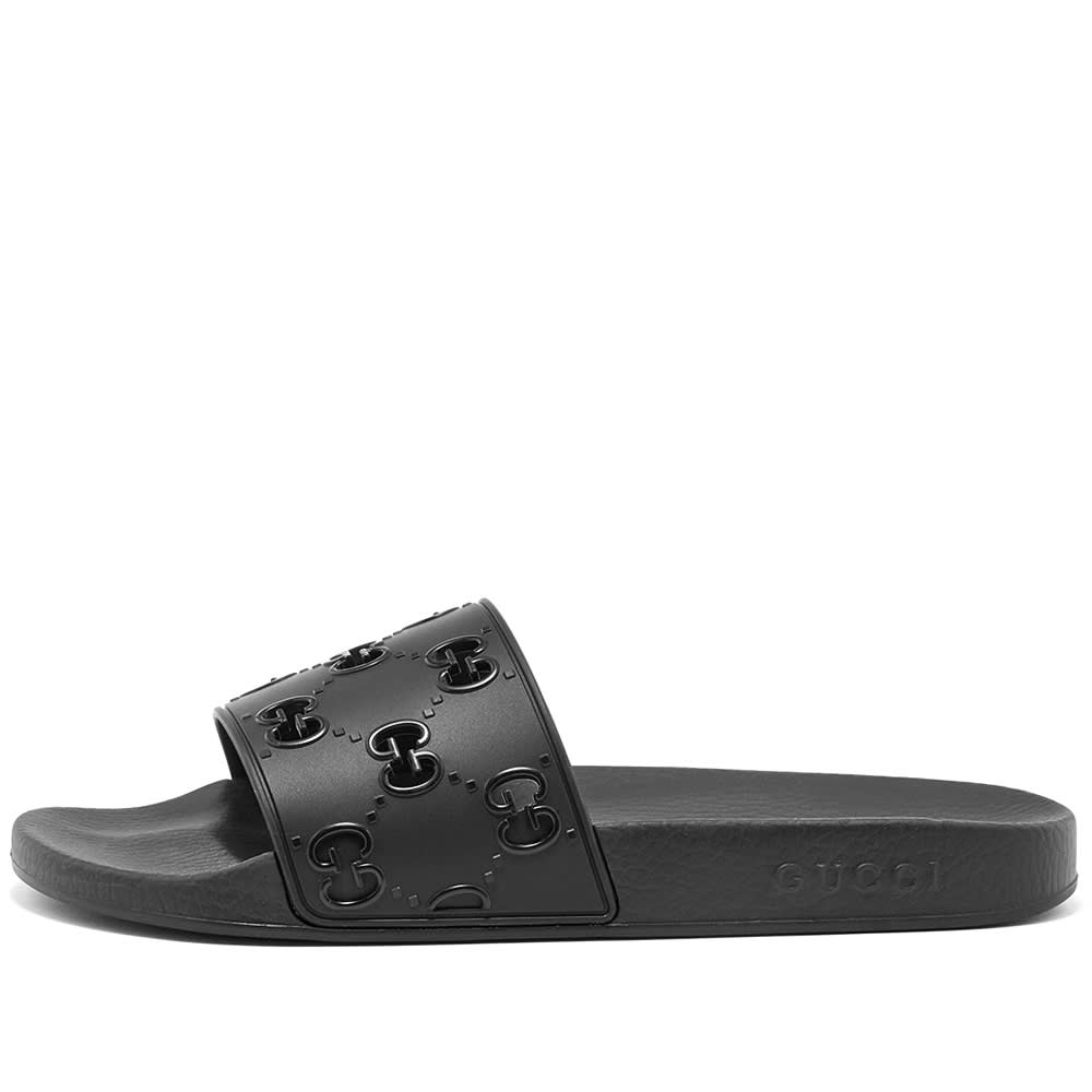 Gucci Pursuit GG Slide Black | END.