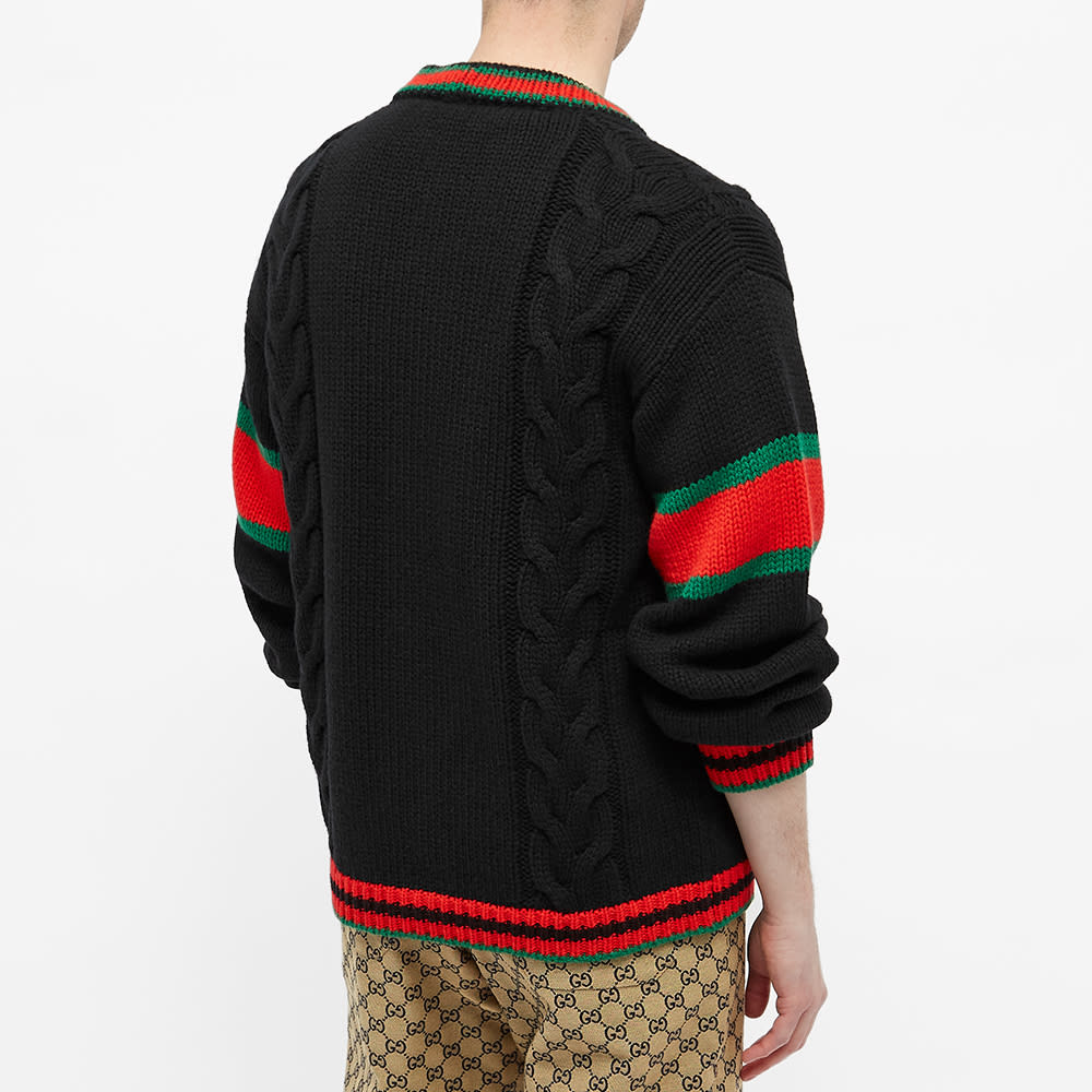 black gucci jumper