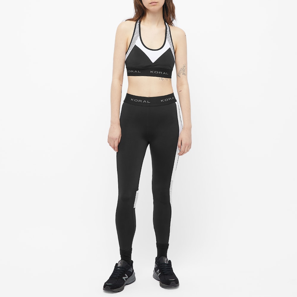 Koral Emblem High Rise Cropped Legging 