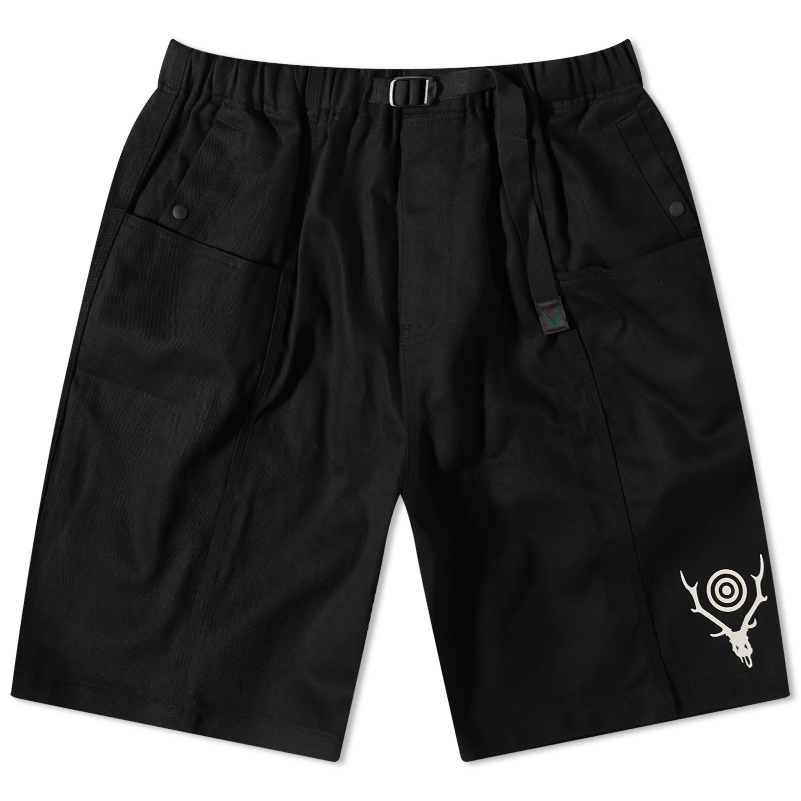 SOUTH2 WEST8 - Man - Black - Shorts