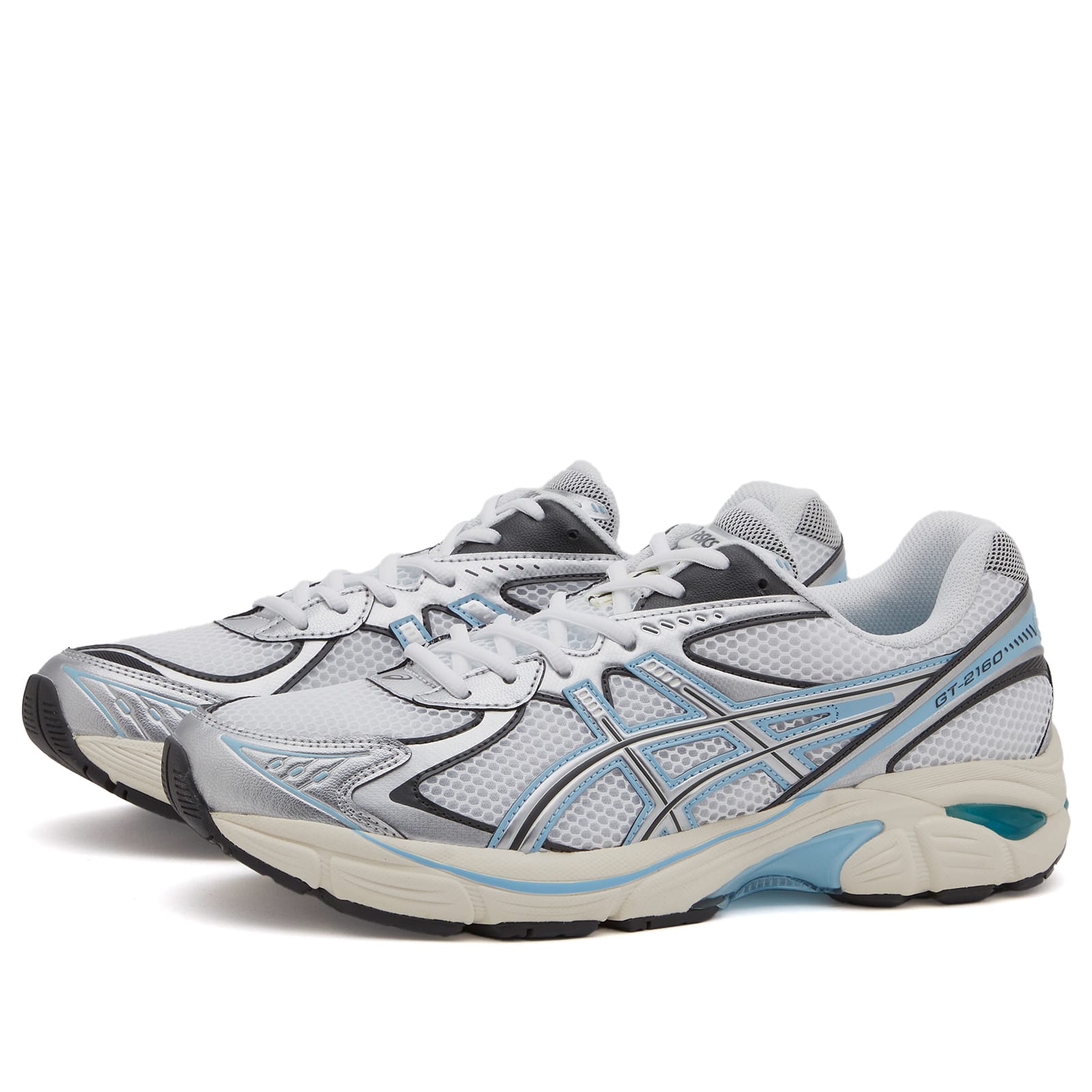 Asics White/Pure Silver Gt-2160 Uk Size 5.5