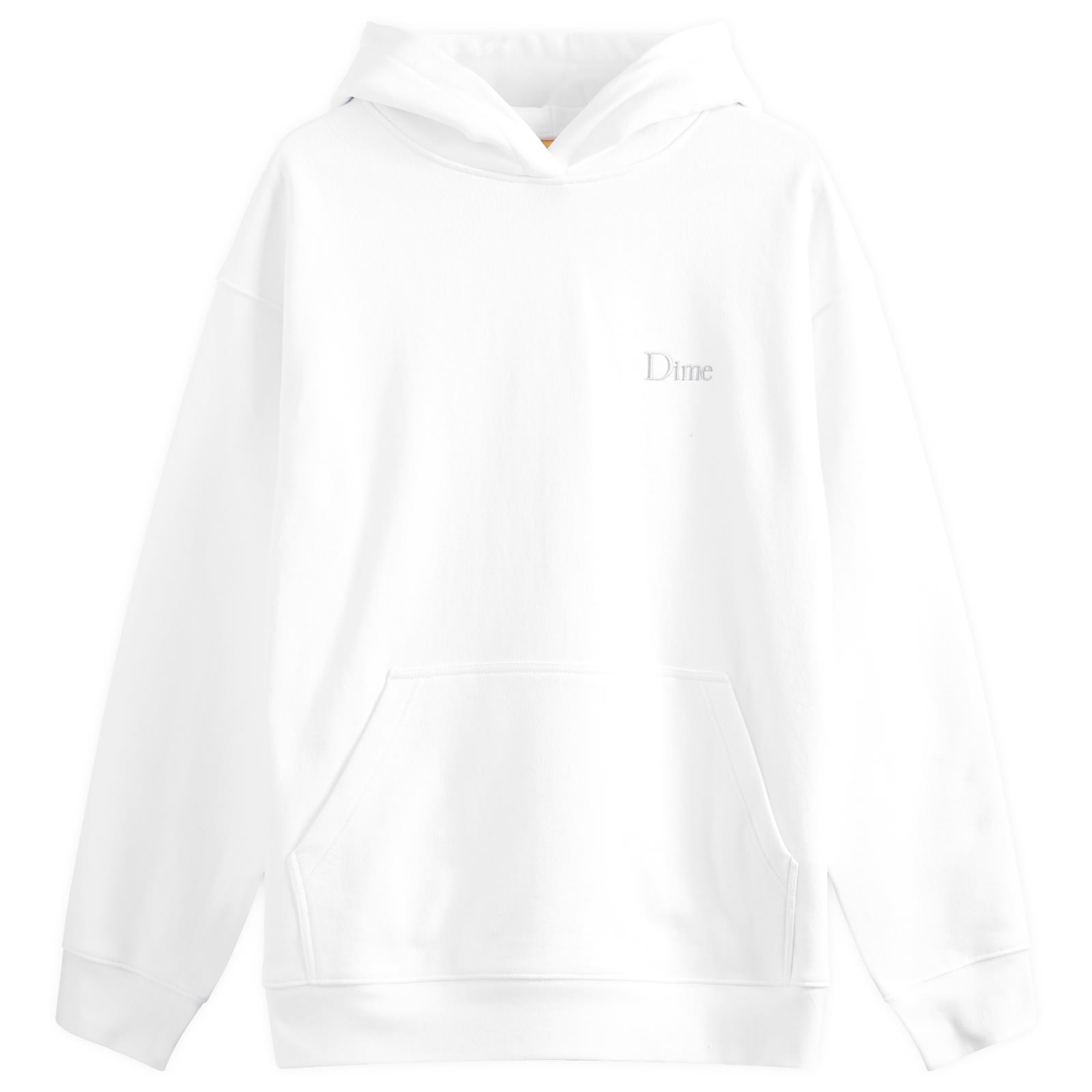 ■Dime■ Classic Small Logo Hooded T-Shirt White T-shirts DIME Classic Small Logo T-Shirt UNISEX White | Footshop